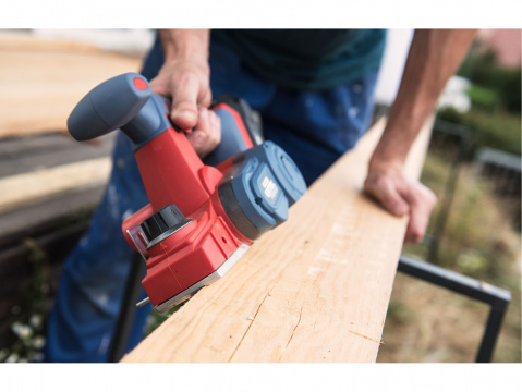 EXTOL PREMIUM SHARE20 Aku hoblík 60mm 20V, 2000 Ah