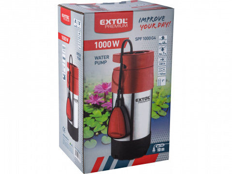 Extol Premium SPF1000G4 Čerpadlo elektrické nerezové tlakové 1100W 5500 l / hod
