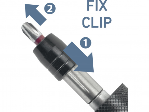 EXTOL PREMIUM šroubovák momentový na bity1/4", 1-6Nm 8825301