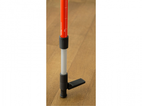 EXTOL PREMium tyč-stativ k laserům, teleskopická/šroubovací , dosah až 3m, D 32mm
