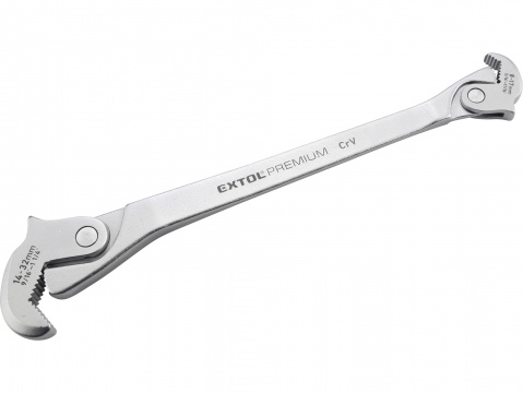 EXTOL PREMIUM univerzální stranový klíč 8-32 mm, délka 300mm, samostavitelný
