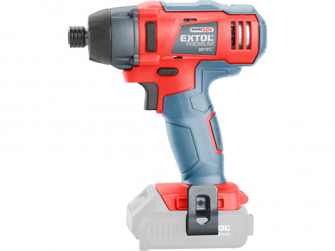 EXTOL PREMIUM utahovák rázový 1/4" aku SHARE20V, 20V Li-ion, bez baterie a nabíječky