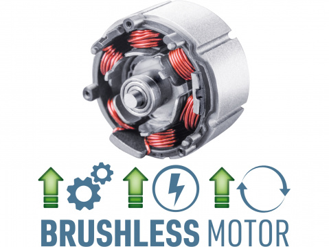 EXTOL PREMIUM vrtací šroubovák aku, BRUSHLESS, 12V Li-ion, 2Ah 8891152