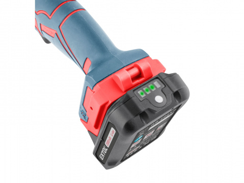EXTOL PREMIUM vrtací šroubovák aku, BRUSHLESS, 12V Li-ion, 2Ah 8891152