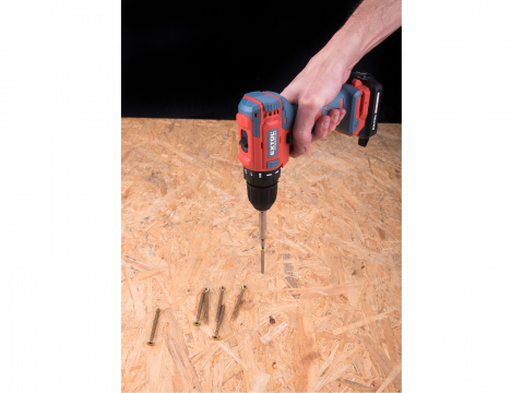 EXTOL PREMIUM vrtací šroubovák aku, BRUSHLESS, 12V Li-ion, 2Ah 8891152