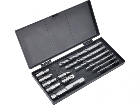 EXTOL PREMIUM vrtací šroubovák aku s příklepem SHARE20V, BRUSHLESS, 2x2Ah 8891806