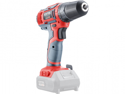 EXTOL PREMIUM vrtací šroubovák aku SHARE20V, 20V Li-ion, bez baterie a nabíječky 8891801