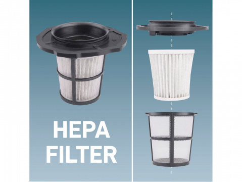 EXTOL PREMIUM vysavač aku SHARE20V, 20V Li-ion, bez baterie a nabíječky 8891873