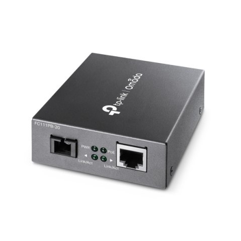 FC111PB-20 - TP-Link FC111PB-20 10/100 SM WDM SC 20km POE