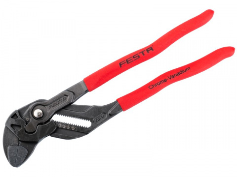 FESTA Klešťový klíč 300mm instakatérské siko kleště, hladké čelisti