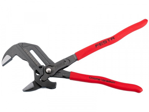 FESTA Klešťový klíč 300mm instakatérské siko kleště, hladké čelisti