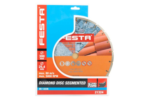 FESTA Kotouč diamantový segmentový 300x3.5x25.4mm