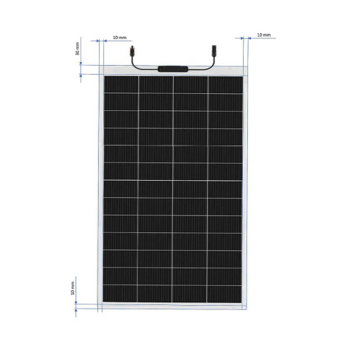 Flexibilní solární panel s výkonem 200 W