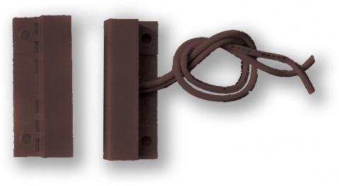 FM-106 - hnědá - povrchový, samolepící - 2vodič