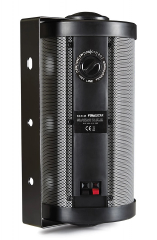 Fonestar BS-31NT - 100 V reproduktor, 30/15W RMS nástěnný, černo/stříbrný (kus)
