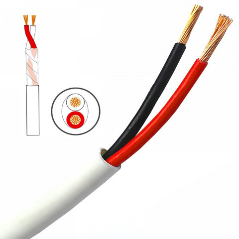 Fonestar CI-16 - reproduktorový kabel 2 x 2,5 mm, délka 100 m