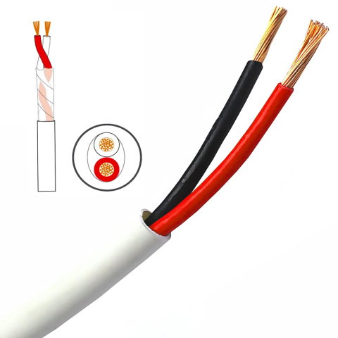 Fonestar CI-16ZH - reproduktorový kabel 2 x 1,5 mm², plášť LSZH (Low Smoke Zero Halogen), návin cívky 100 m