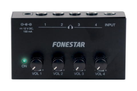Fonestar FDA-4A - Sluchátkový zesilovač (rozbočovač na 4 výstupy)