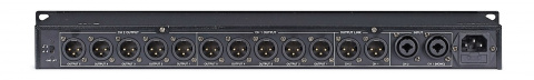 Fonestar FDT-112 - Rozbočovač audio signálu z 1 vstupu na 10 x mono nebo 5 x stereo výstup