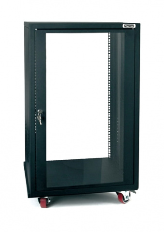 Fonestar FP-18U - Univerzální kovový 19 " rack s průhlednými dvířky