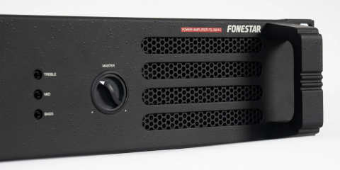 Fonestar FS-2601E - PA koncový zesilovač 70 a 100 V, 600 W s možností nízkoimpedančního zapojen
