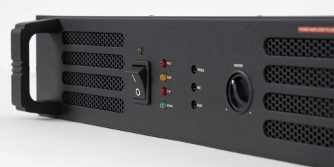 Fonestar FS-2601E - PA koncový zesilovač 70 a 100 V, 600 W s možností nízkoimpedančního zapojen
