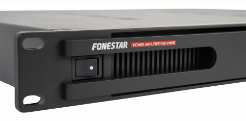 Fonestar FSD-2500E - 100 V dvoukanálový zesilovač pro profesionální vícezónové ozvučení
