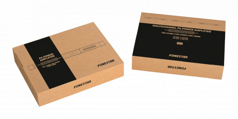 Fonestar FSD-2500E - 100 V dvoukanálový zesilovač pro profesionální vícezónové ozvučení