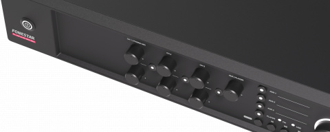 Fonestar MAX-360Z - 100 V PA zesilovač, 360 W, 5 zón