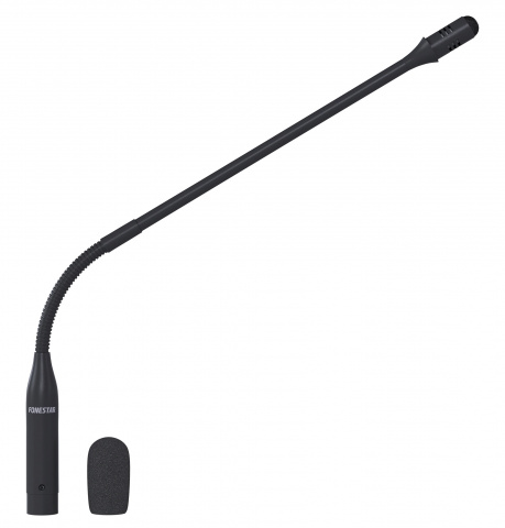 Fonestar MICFLEX-C45 - Kondenzátorový mikrofon na husím krku, 45 cm