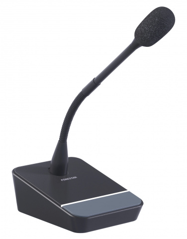 Fonestar MICSET-C32 - Kondenzátorový stolní mikrofon se základnou, výška 32 cm