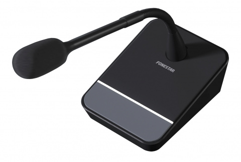 Fonestar MICSET-C32 - Kondenzátorový stolní mikrofon se základnou, výška 32 cm