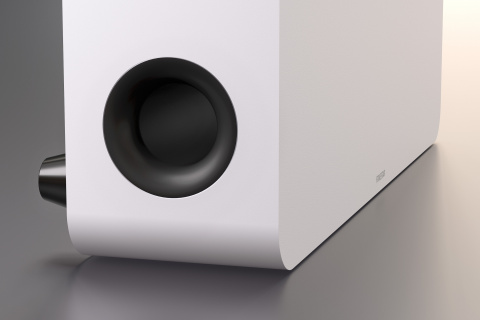 Fonestar POWERBASS-8TB - designový 100 V subwoofer, bílý