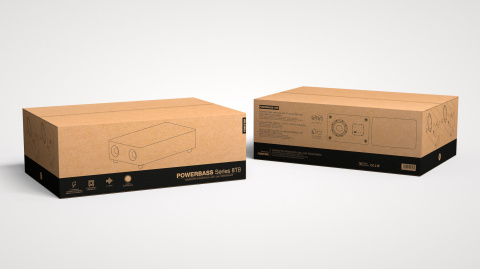 Fonestar POWERBASS-8TB - designový 100 V subwoofer, bílý