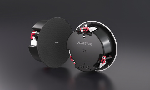 Fonestar SKY-6-DOME - voděodolný 2-pásmový vestavný reproduktor, 6" - bílá