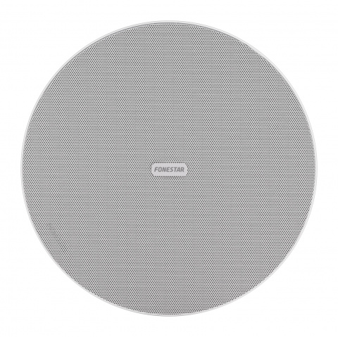 Fonestar SKY-6T - voděodolný kulatý vestavný reproduktor pro 100 V, 6" - bílý