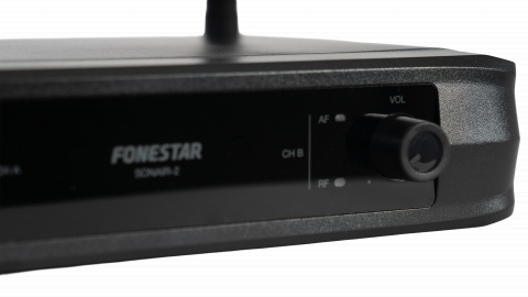Fonestar SONAIR-2MP - Sada ručního a klopového mikrofonu s pevnou frekvencí v UHF pásmu