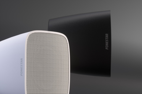 Fonestar SONORA-3B - Nástěnný reproduktor s minimalistickými rozměry, 12 W RMS, bílý