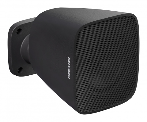 Fonestar SONORA-3N - Nástěnný reproduktor s minimalistickými rozměry, 12 W RMS, černý