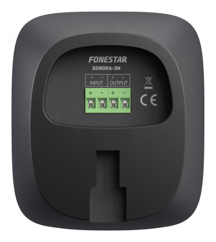 Fonestar SONORA-3N - Nástěnný reproduktor s minimalistickými rozměry, 12 W RMS, černý