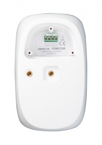 Fonestar SONORA-4B - Dvoupásmový nástěnný voděodolný reproduktor, 30 W, bílý