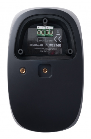 Fonestar SONORA-4N - Dvoupásmový nástěnný voděodolný reproduktor, 30 W, černý