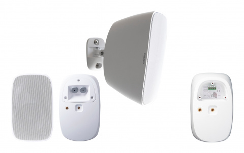 Fonestar SONORA-4TB - Dvoupásmový voděodolný 100 V reproduktor, 30 W, bílý