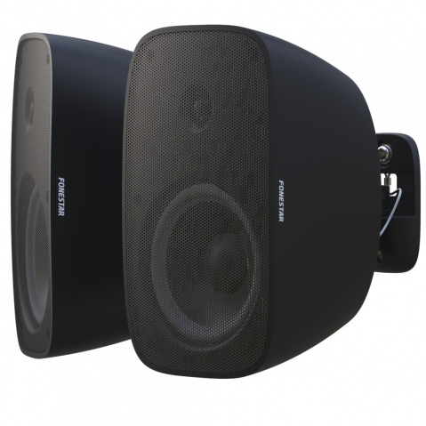 Fonestar SONORA-5N - Dvoupásmový nástěnný voděodolný reproduktor, 40 W, černý