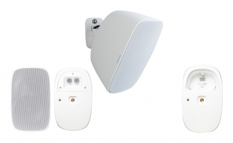Fonestar SONORA-6B -  Dvoupásmový nástěnný voděodolný reproduktor, 60 W, bílý