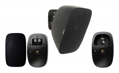 Fonestar SONORA-6TN - Dvoupásmový voděodolný 100 V reproduktor, 60 W, černý