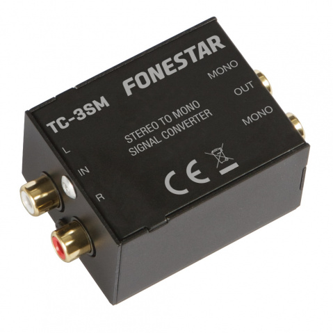 Fonestar TC-3SM - Převodník audio signálu stereo na mono