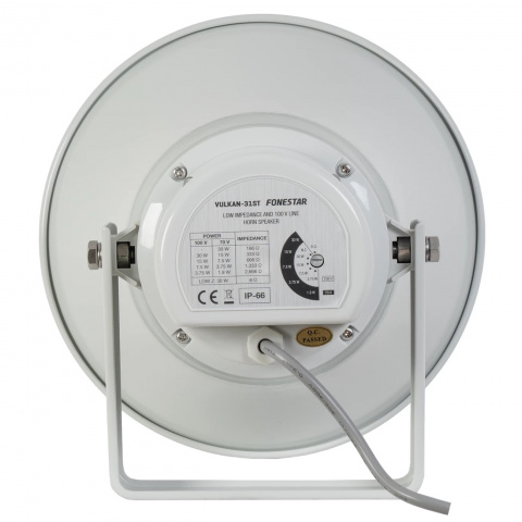 Fonestar VULKAN-31ST - Nízkoimpedanční a 100 V exponenciální reproduktor, 30 W, IP66