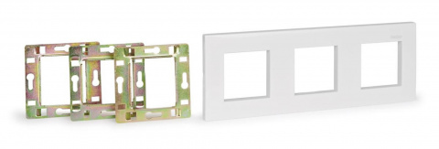 Fonestar WP-220MCH - Instalační troj-rámeček pro 3  moduly