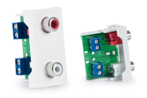 Fonestar WP-42R - Připojné místo 2 x RCA samice